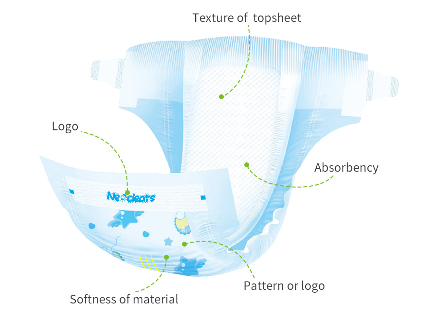 OEM disposable baby diaper manufacturer 