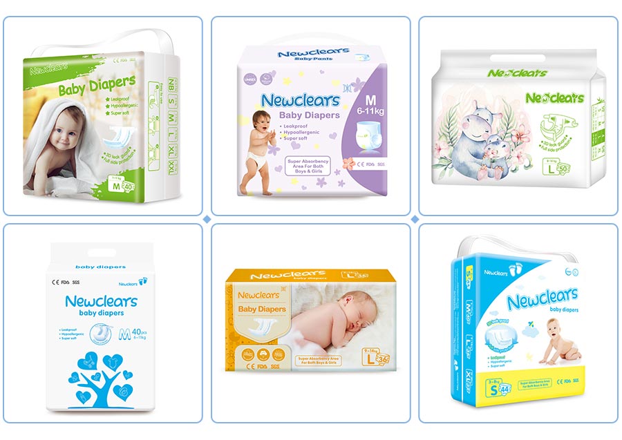 Package for baby diapers at the best price