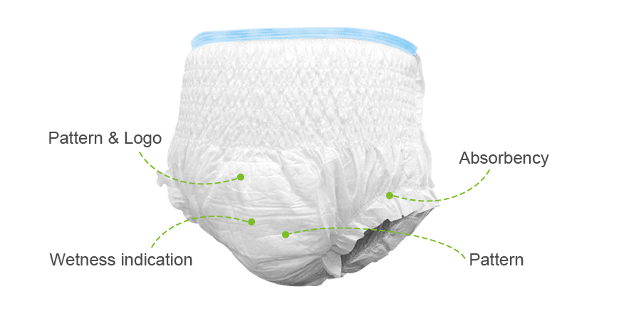 underwear-style adult pull up diapers