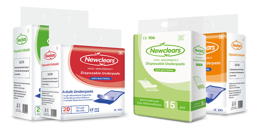 disposable adult underpads