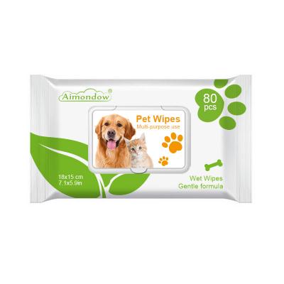 Salviettine umidificate per cani Pets