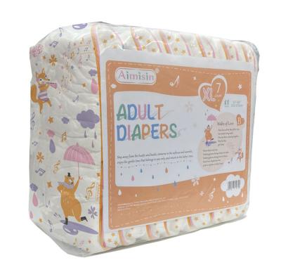 Pannolino per adulti Abdl ultra spesso OEM Cartoon