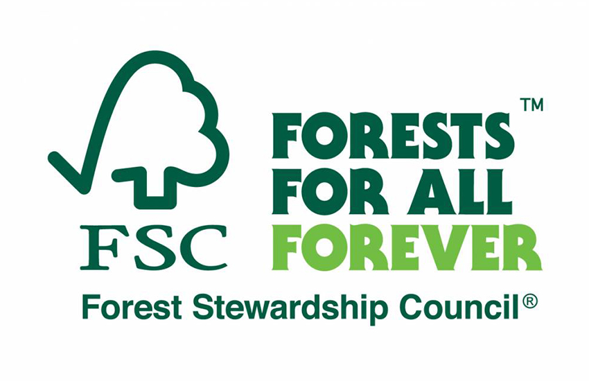 Migliore scelta di materiali: polpa di legno FSC